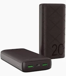 Infinix XPower 20 20000mAh Power Bank 15W Fast Charging USB-C & USB-A Portable Battery Pack with LED Display, Multi-Device Charging for Android, iPhone & Tablets