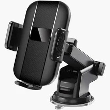 Infinix Universal Car Phone Mount Holder – 360° Rotating Hands-Free Phone Stand for Car Calls & Navigation